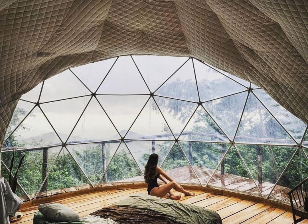 Domos Mirador Romantic Private Honeymoon Glamping Miramar Exteriér fotografie