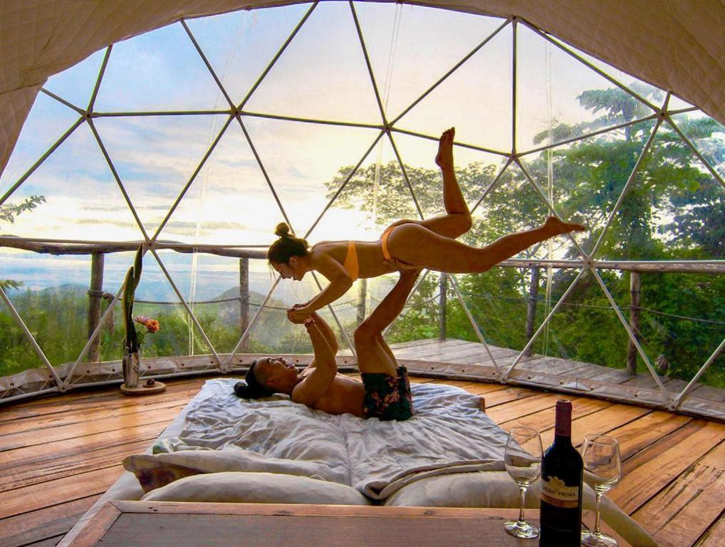 Domos Mirador Romantic Private Honeymoon Glamping Miramar Exteriér fotografie