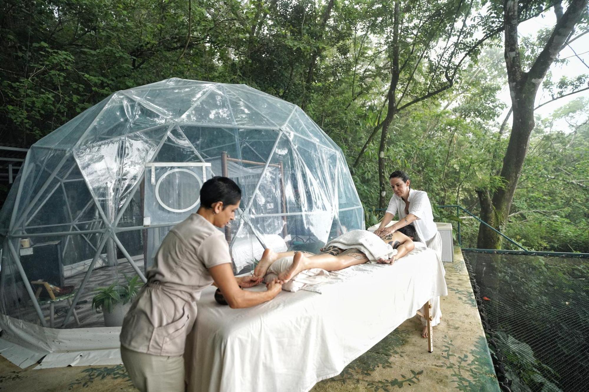 Domos Mirador Romantic Private Honeymoon Glamping Miramar Exteriér fotografie