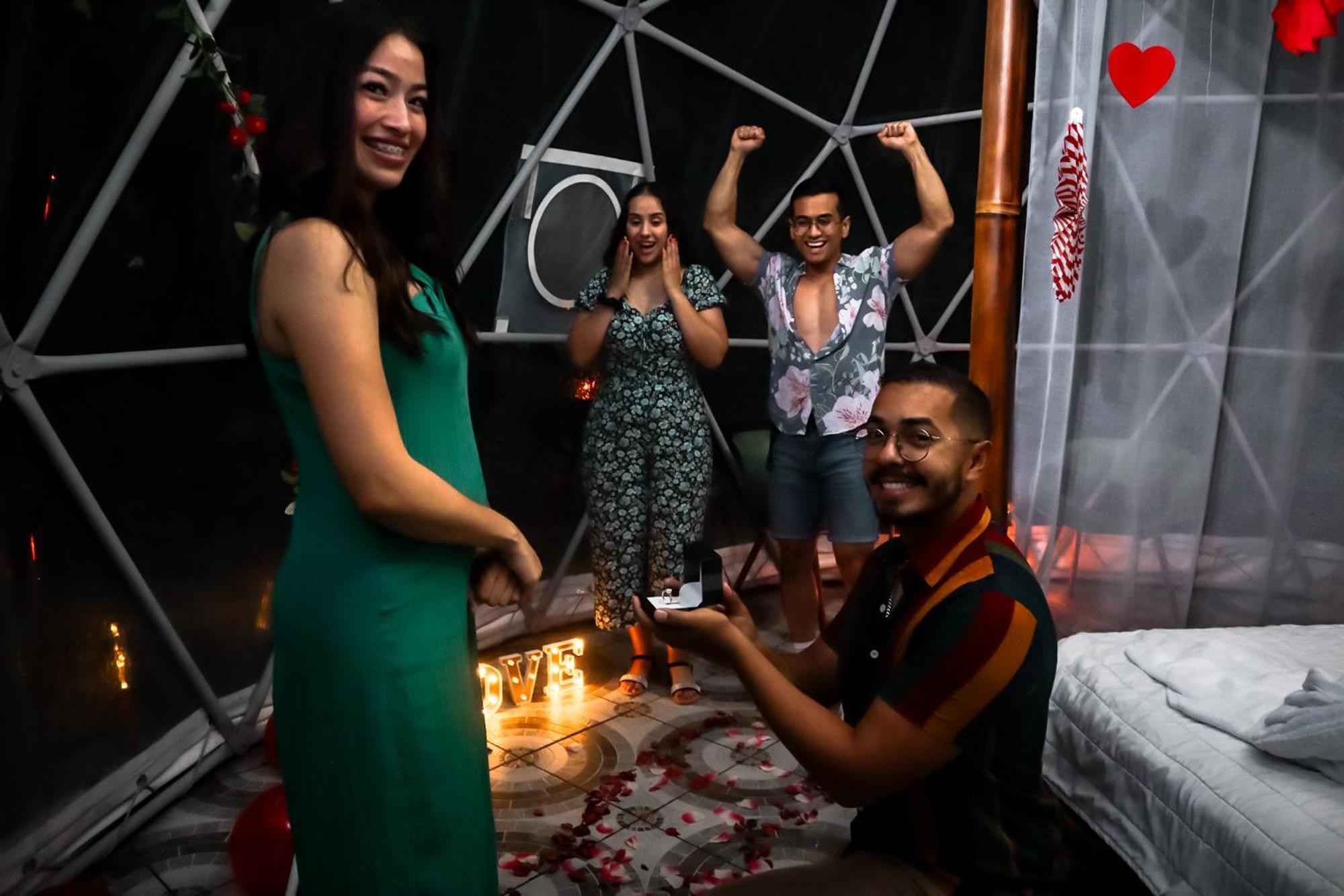 Domos Mirador Romantic Private Honeymoon Glamping Miramar Exteriér fotografie